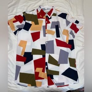 Short sleeve button down